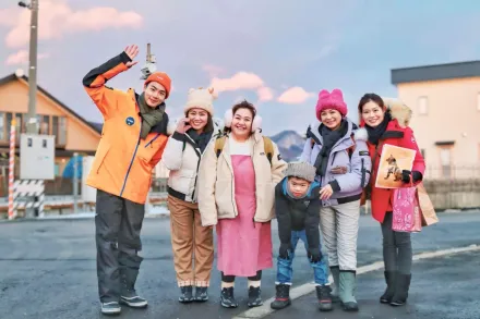 有狀況！《老少女奇遇記2》秋田出外景　雪地驚見「黑熊」現身