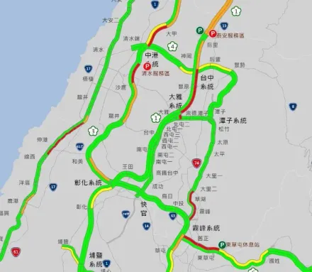 收假噩夢！國道14路段「紅通通」　國5北上時速剩18公里