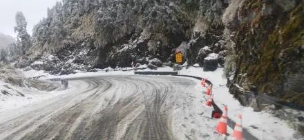 雪天難行！合歡山翠峰至大禹嶺路段　今18時起預警性封閉