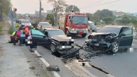 影/酒駕釀禍！嘉義醉男開休旅車撞爛BMW　害對方腿斷了