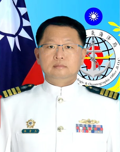 海軍「大氣海洋局」局長林倉玉。（圖／海軍司令部官網）