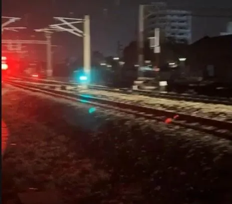 車上500名旅客被迫在斗南跟大林站之間下車。（圖／黑色豪門企業提供）
