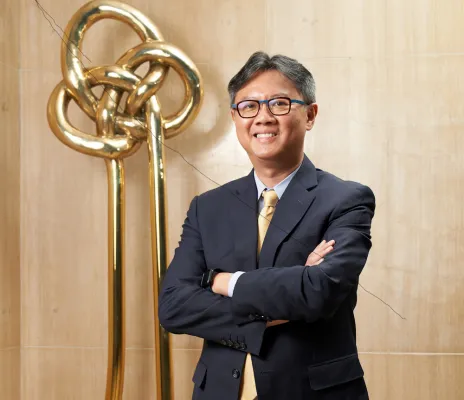 前台中福華大飯店董事長廖國宏於9月4日因腦出血驟逝，享年55歲。(圖/福華飯店)