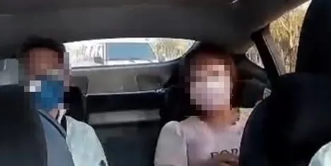 嘉義一名計程車司機於23日下午4時許，載1男1女從高鐵嘉義站到嘉義長庚醫院。（圖／翻攝自Threads）