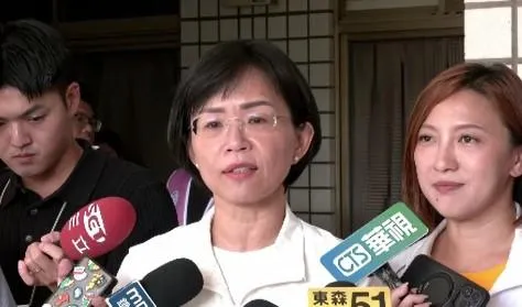 民進黨新北市長參選人蘇巧慧。（圖／中天新聞）
