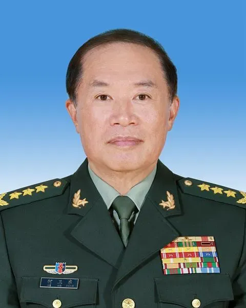 中央軍委副主席何衛東已「神隱」近1個月。（圖／翻攝《新華網》）