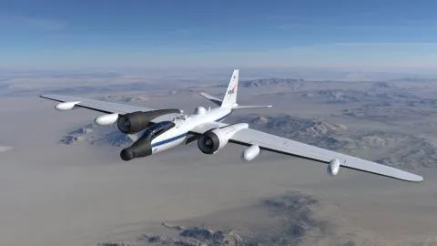 NASA的WB-57研究機。（圖／翻攝NASA官網）