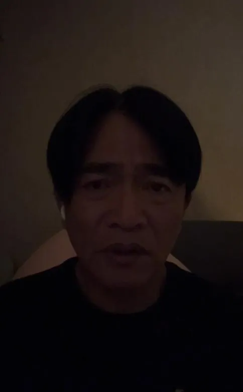 吳宗憲開直播追悼曹西平，過程中多次哽咽。（圖／翻攝FB 吳宗憲 Jacky Wu）