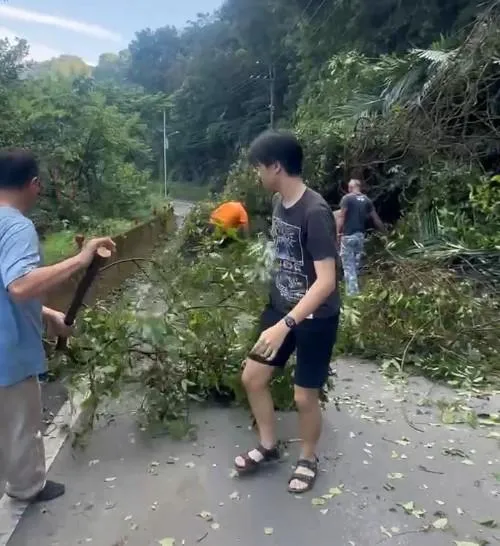 熱心民眾幫忙。（圖／翻攝畫面）