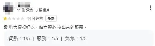 Google 評論。(圖/翻攝自Google Map)