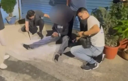 羅嫌落網。（圖／警方提供）