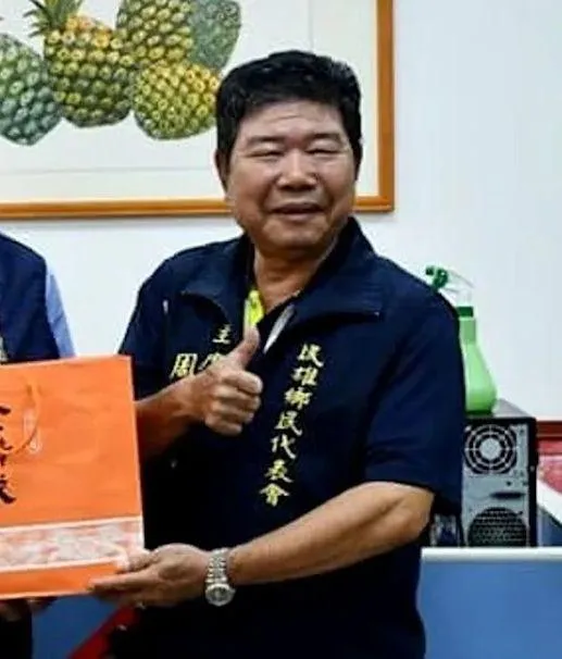 周榮茂。（圖／翻攝民雄鄉公所臉書）