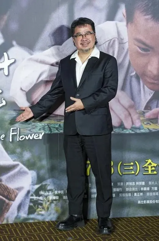 國家電影及視聽文化中心董事長褚明仁(圖)7日晚間出席電影《魯冰花》數位修復版台北首映會,分享經典作品推出數位修復版的意義。(圖/中央社)