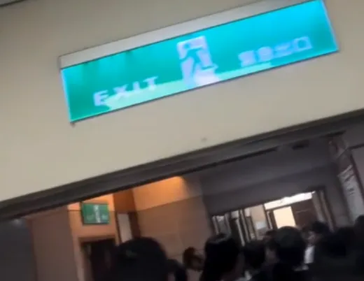 這起火警雖未造成實質危害,但因警鈴大作與多輛消防車鳴響警笛,氣氛一度緊張。(圖/Threads網友@lan.senouo 授權提供)