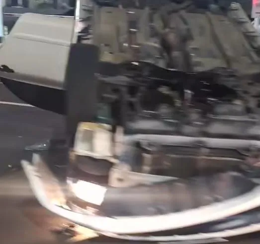 台南市新營區今(29)日下午發生一起嚴重車禍事故。(圖/翻攝自我是新營人)