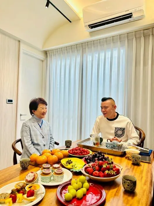 民眾黨台中市議員江和樹23日拋出震撼彈，公開表態支持盧秀燕參選2028總統大選。（翻攝自江和樹臉書）