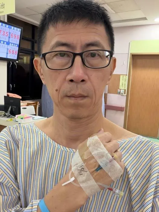 現年60歲的台灣知名美聲組合「優客李林」成員李驥，因視網膜加速剝離緊急送醫。(圖/翻攝自李驥臉書)