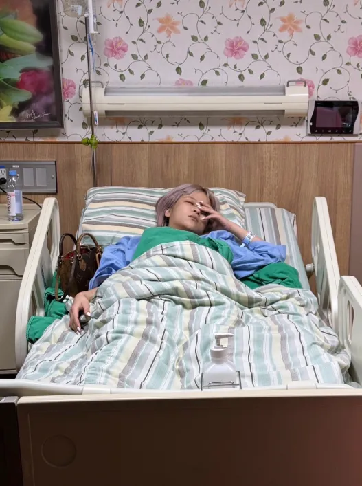 丟丟妹2024年5月動手術摘除膽囊。(圖/經紀人提供)