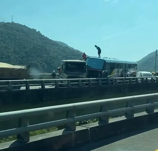 車禍現場。（圖／翻攝ls____0816的Threads，經授權使用）