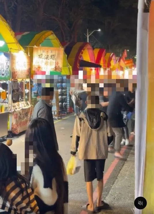 發生衝突時現場民眾嚇得紛紛逃命。（圖／翻攝ivan._.122o的Threads，經授權使用）