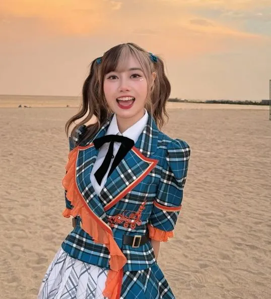 成員亞恩笑談團裡的禁愛令。（圖／翻攝IG chunana_akb48teamtp）