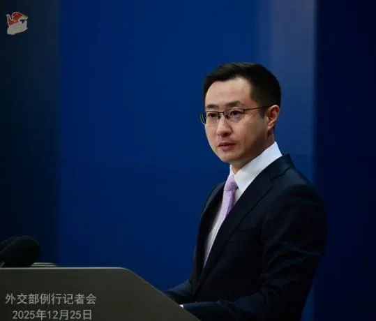 大陸外交部發言人林劍。（圖／翻攝大陸外交部官網）