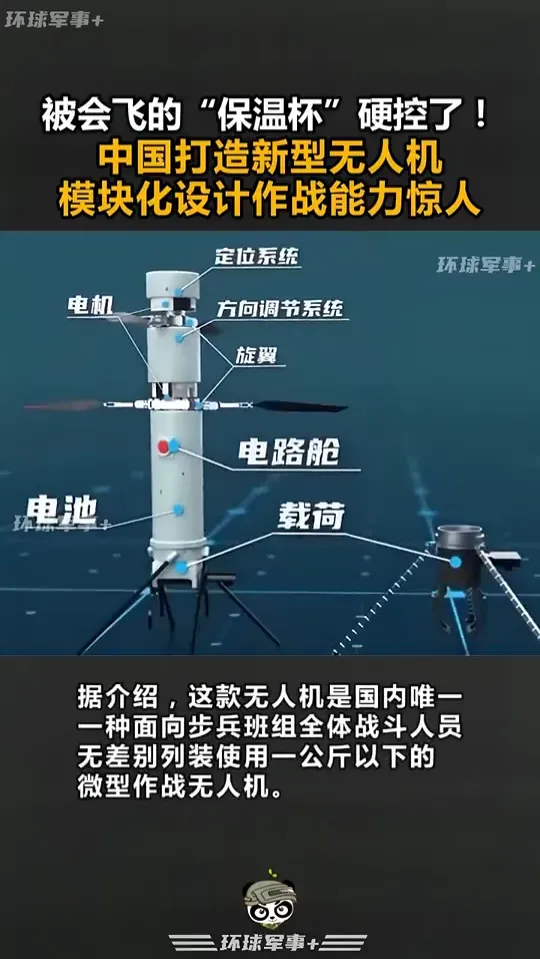 無人機具備多項創新功能。(圖/翻攝《環球時報》)