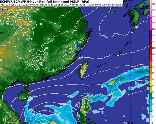東北季風天氣將持續至週五。（圖／翻攝自「天氣職人-吳聖宇」臉書）