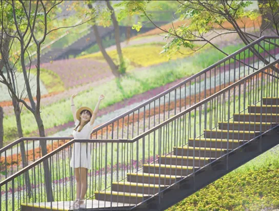 三層崎公園附近就是地熱谷、溫泉博物館等北投知名景點。（圖／翻攝自花IN台北官網）