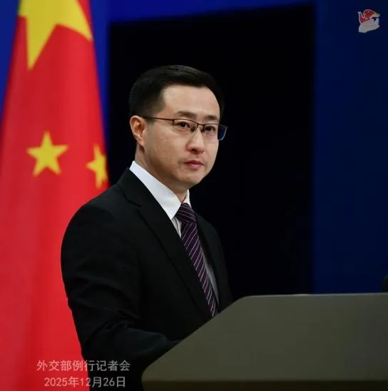 大陸外交部發言人林劍。(圖/翻攝大陸外交部官網)