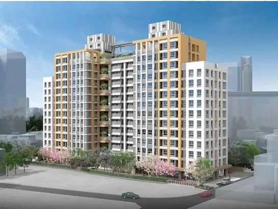 「明新安居」坐落於臺中市北區，規劃292戶居住單元，預計2029年竣工。（圖／國家住宅及都市更新中心提供）