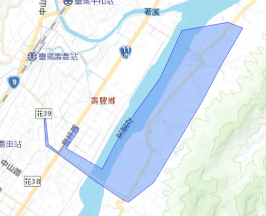 花蓮縣壽豐鄉15日施工停水。（圖／翻攝自台灣自來水公司官網）