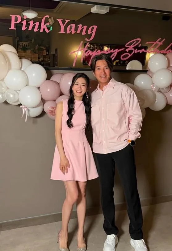 「建材業陳傑憲」Jeremy現身楊千霈生日趴，疑重燃愛火。（圖／翻攝IG pinkbabe0309）