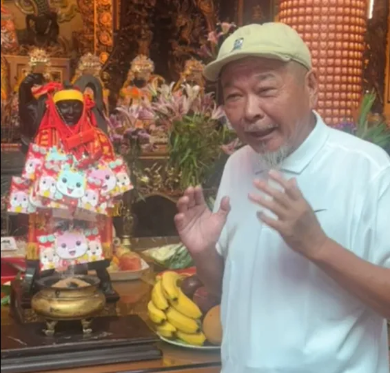 民俗專家廖大乙說明農曆7月拜拜的供品應避免2項禁忌。（圖／廖大乙提供）
