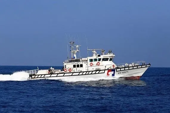 100噸海巡艇。(圖/海巡署)