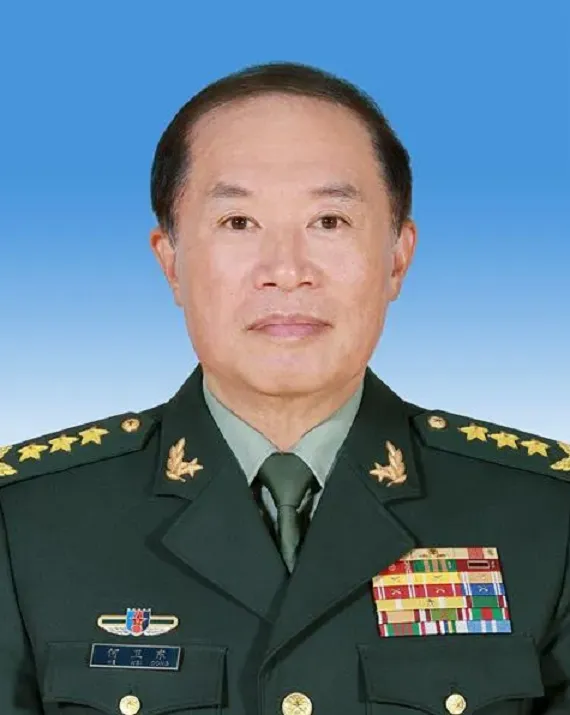中共中央軍委副主席何衛東被開除黨籍。（圖／翻攝《新華網》）