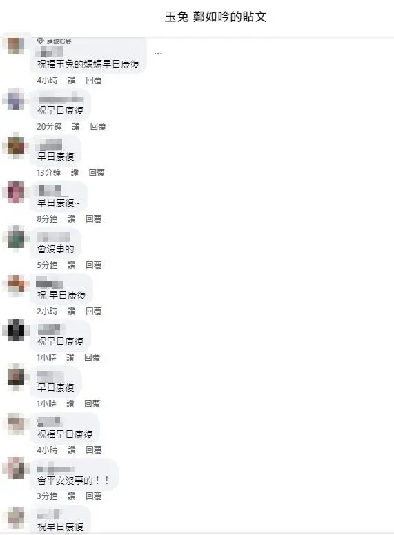 網友留言。（圖／翻攝自玉兔臉書）