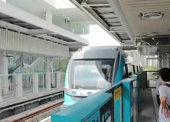 新北捷運三鶯線。（示意圖／中天新聞資料照）