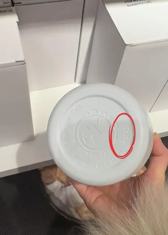 僅有少數產地不明顯商品未貼標籤。(圖/翻攝微博)