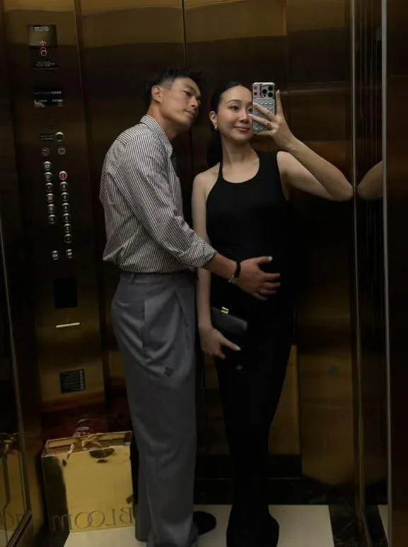 楊祐寧（左）即將升級三寶爸。（圖／翻攝自楊祐寧IG）