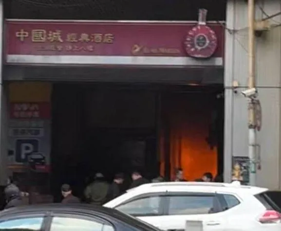 火災現場。(圖/翻攝桃園大小事)