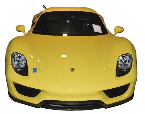 曾在北美Mecum Auctions拍賣會上以60萬美元成交，換算新台幣約1.9億元的「保時捷918Spyder」超跑。（圖／翻攝法務部行政執行署臺北分署臉書）