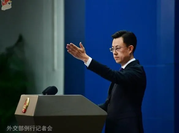 大陸外交部發言人郭嘉昆。（圖／翻攝大陸外交部網站）