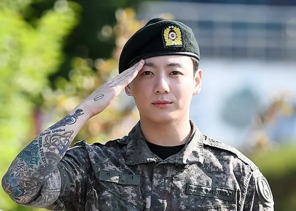 南韓人氣男團BTS成員田柾國於11日正式退伍。(圖/翻攝自Instagram@jungkook_bighitentertainment)