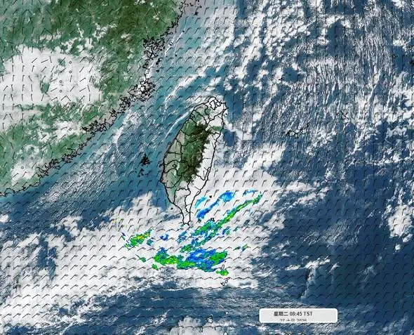 台灣未來幾天有好幾波東北季風報到。（圖／翻攝自吳聖宇臉書）