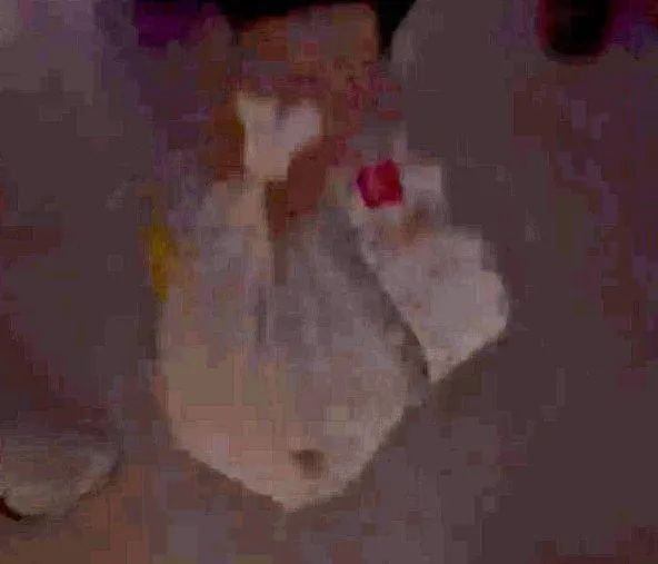 1口都沒被享用的牛肉炒飯。(圖/翻攝jummaberick的Threads)