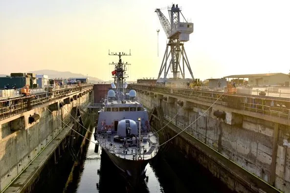 錦江級巡邏艦湘江號；該艦已於2026年1月30日除役。(圖/截自海軍官網)