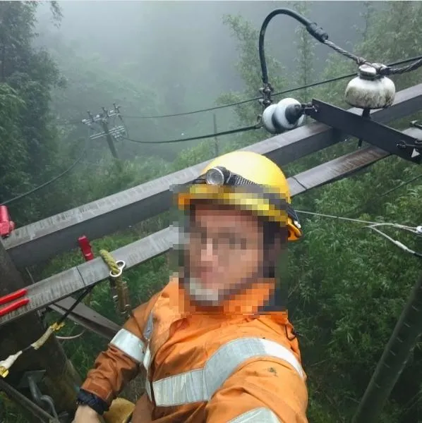 台電員工李元瀚一週前工作身影曝光。（翻攝李元瀚IG）