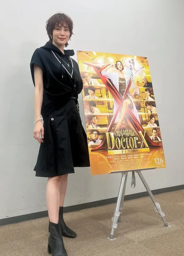 米倉涼子主演的《派遣女醫X》系列廣受好評。（圖／翻攝自米倉涼子IG）
