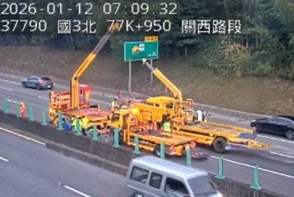車禍現場。（圖／警廣路況資訊）